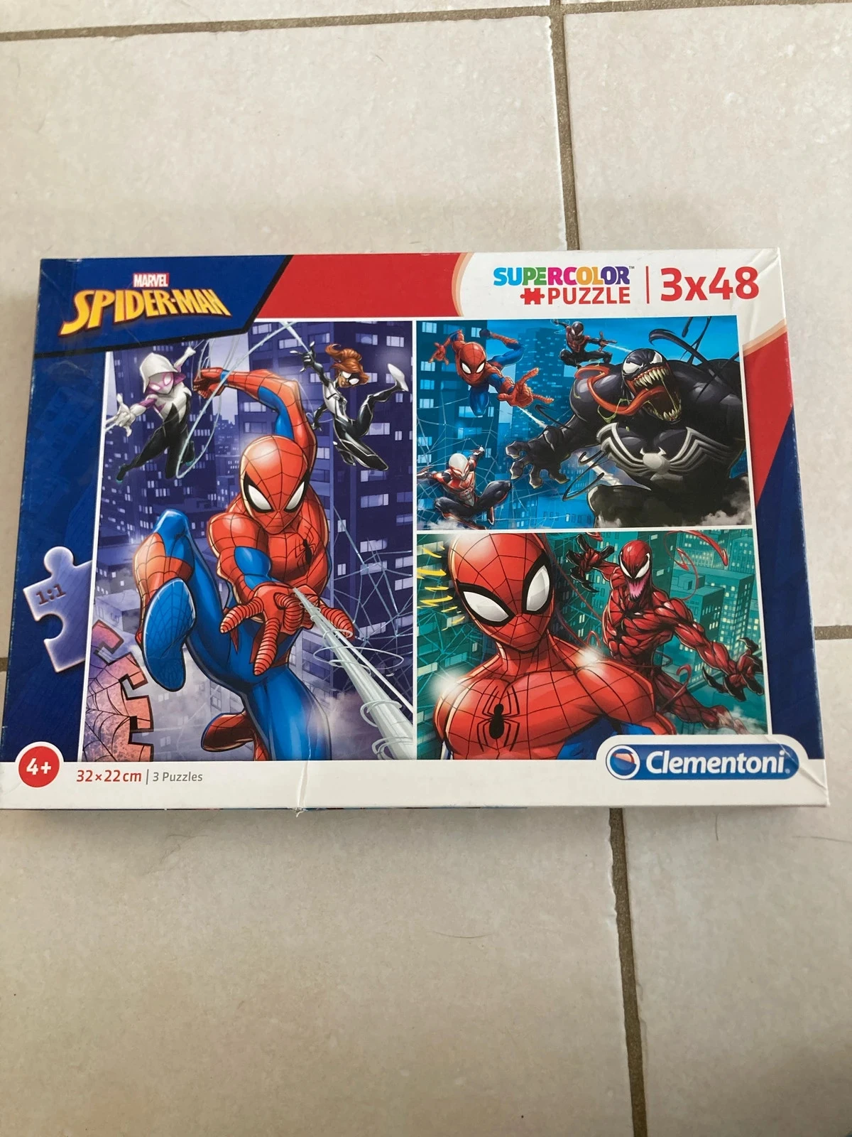 Lot de 3 puzzle Spiderman